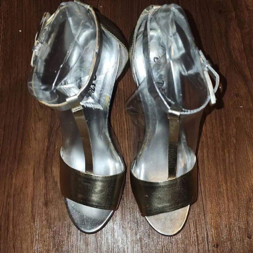 Bumper Mixed Metallic Sandal